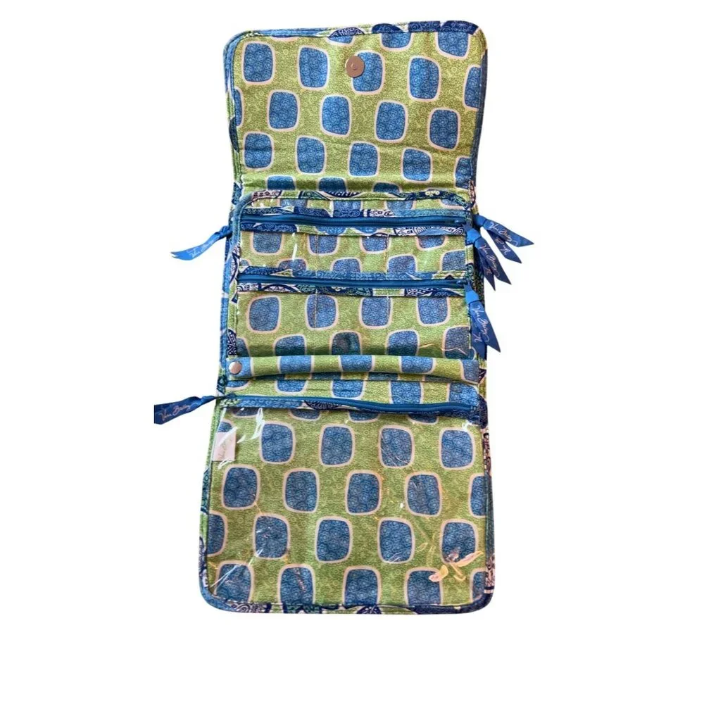 Vera Bradley Petal Paisley Travel Organizer Excellent‎ Condition
